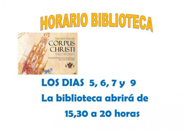 Horario Corpus